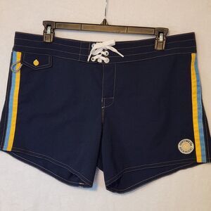 Birdwell Beach Britches Women's 18 405 Riviera Boardshorts USA 60th Anniversary